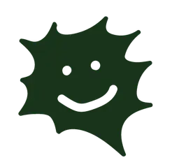 Icon of sun with happy face