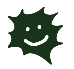 Icon of sun with happy face